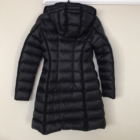 Moncler Hermine Grosgrain Water Resistant Coat - Picture 3 of 8